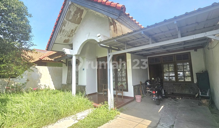Hitung Tanah Saja Rumah Gayungsari Surabaya 400m2 Lebar 15m Dkt Masjid Agung Langka
