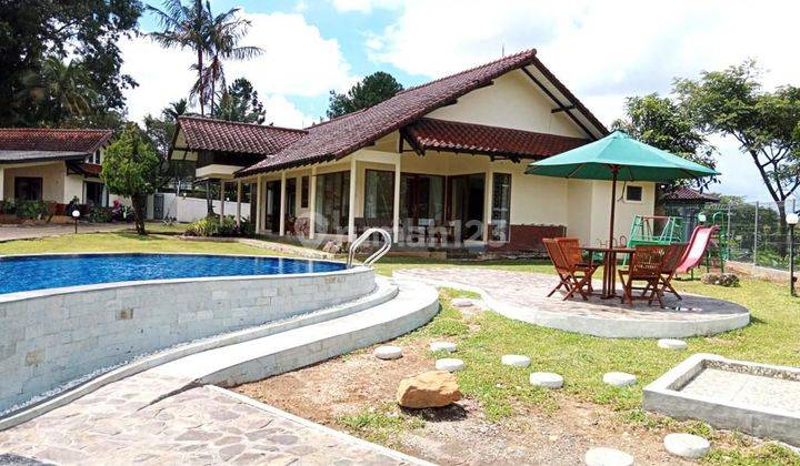 Rumah Villa  Mewah Di Cisarua Puncak Shm Bagus S.pool 1