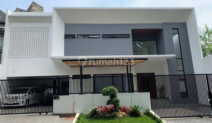 Rumah 2 Lantai Baru Furnished SHM di Villa Cinere Mas, Depok 1