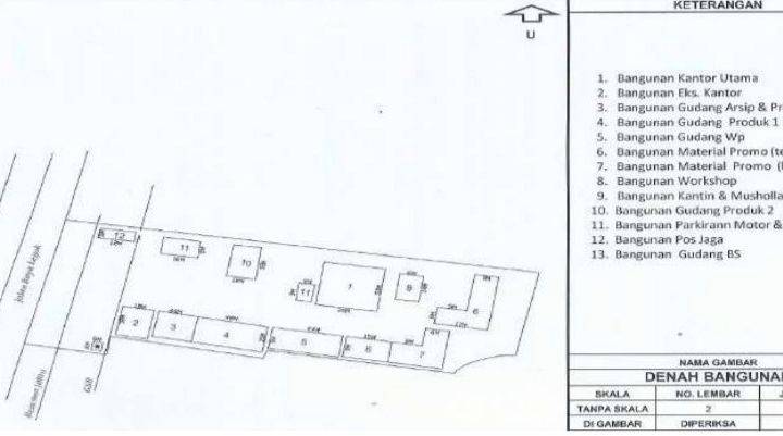 Gudang 12737 m HGB di Legok Raya Tangerang Banten Bagus 1