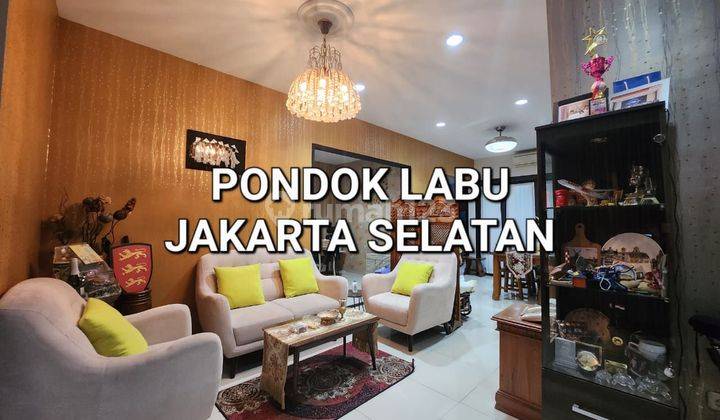 Rumah Cantik Modern di Pondok Labu Jakarta Selatan 2 Lantai SHM Bagus 1