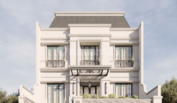 Rumah Baru Lux di Menteng Jakarta Pusat 4 Lantai SHM Bagus