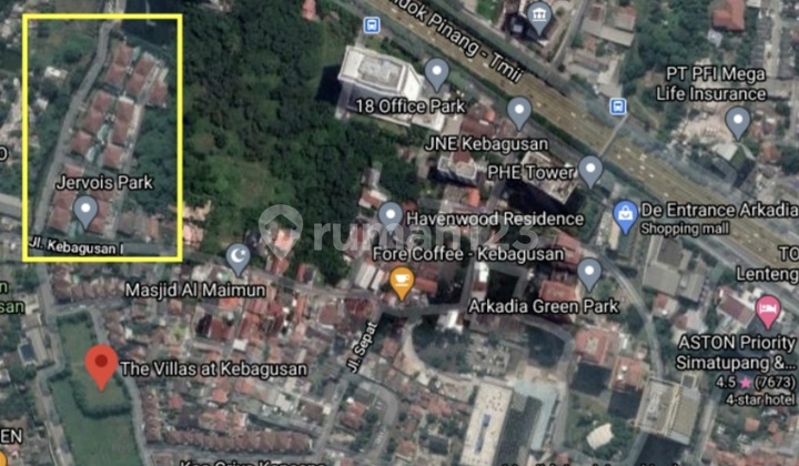 Dijual Komplek Premium Jervois Park Tb Simatupang Jakarta Selatan
