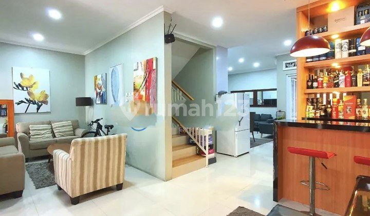 Dijual Rumah Mewah 3 Lantai dalam Cluster di Lebak Bulus, SHM, 3,4M Nego 2
