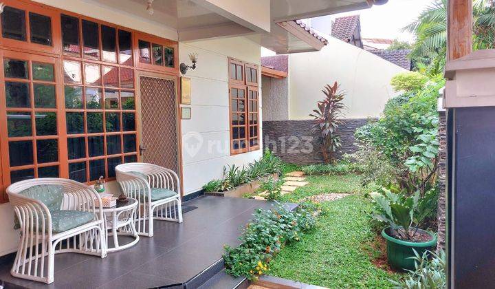 Rumah Cantik Asri Di Villa Delima Lebak Bulus Jakarta Selatan Shm Bagus 2