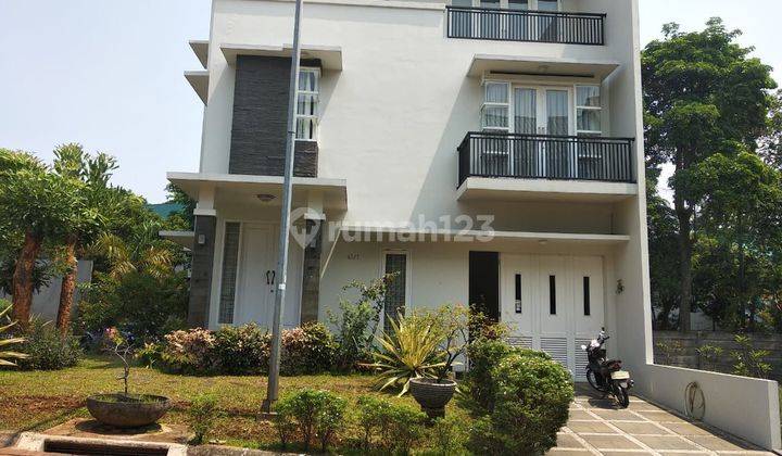 Rumah 3 Lantai Siap Huni Di Bona Vista Residence Lebak Bulus Jakarta Selatan Shm Bagus 1