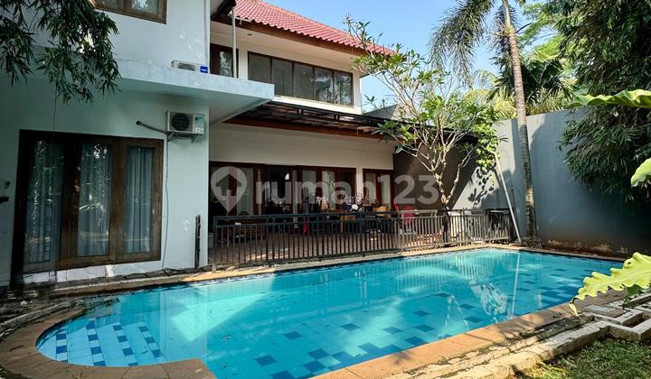 Rumah Nuansa Bali Winville Lebak Bulus Lt335 Lb320 Dijual