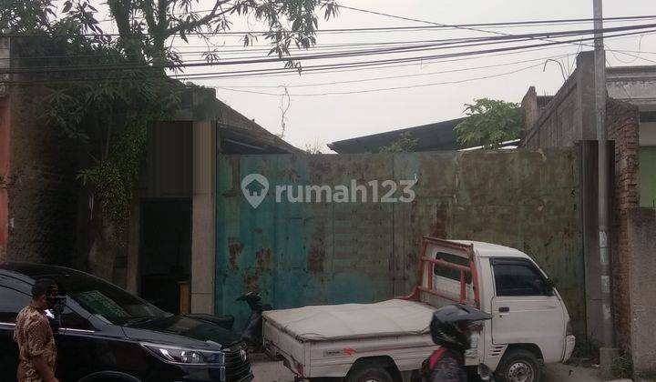 Gudang + Tanah Harga Murah, Area Bebas Banjir di Melong Raya 1