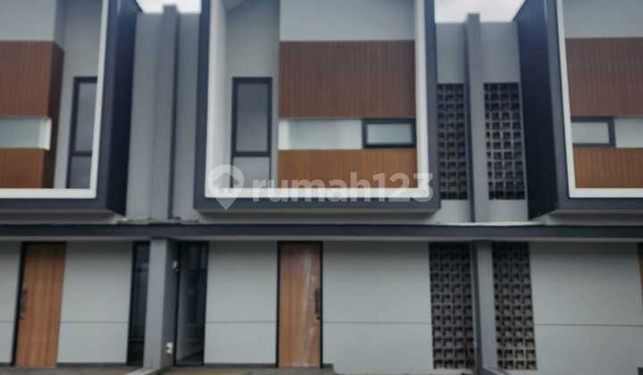 Rumah 2 Lantai Minimalis Modern One Gate System di Sayap Taman Kopo Indah