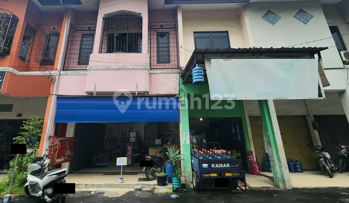 The Crowded Ruko Area Has Been Built with Two Rukos in Taman Kopo Indah 3.