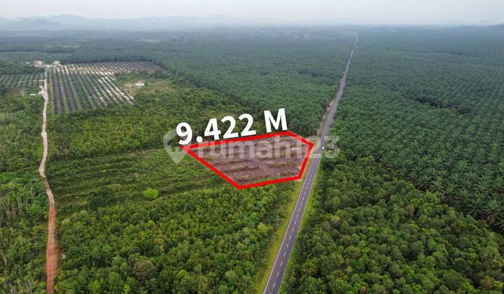 Dijual tanah murah luas 9422m dekat bandara belitung 