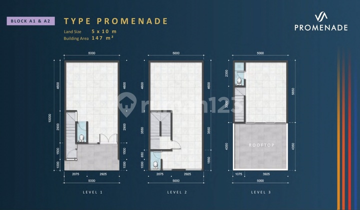  SIAP PAKAI TANPA DP RUKO 3 LANTAI Virginia Arcade  Promenade BSD City