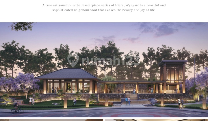 Terlaris Type Yuga Terbesar Cluster Wynyard Hiera Bsd City - Free Dp