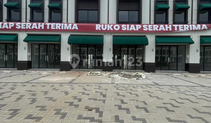 RUKO BOULEVARD HADAP JALAN UTAMA - LA VALLEE CITRAGARDEN SERPONG