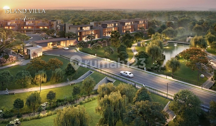 Hunian Ultra Mewah di BSD City - Island Villa Navapark