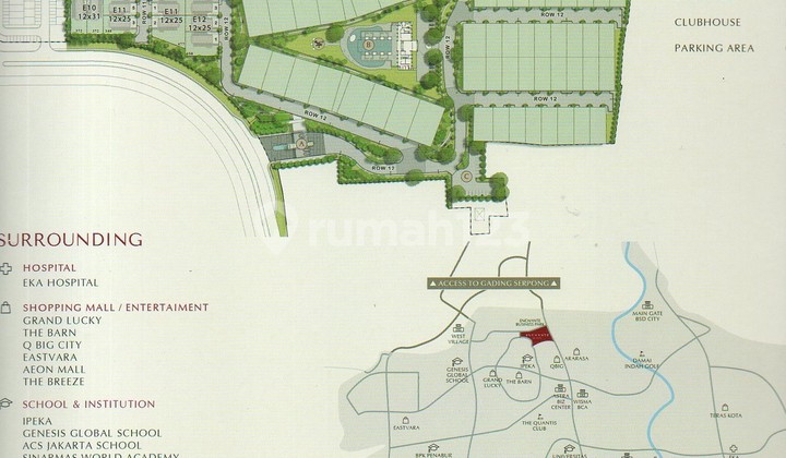 Last Unit Corner Free Down Payment - Cluster Eterne Enchante Residence BSD City 2