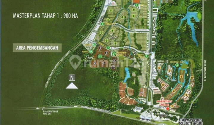 Kavling Sultan View Golf Cluster Puri Agung Suvarna Sutera 7
