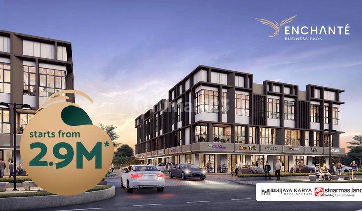 Ruko 3 Lantai Dikawasan Mewah Bsd Komersial Enchante Business Park 1
