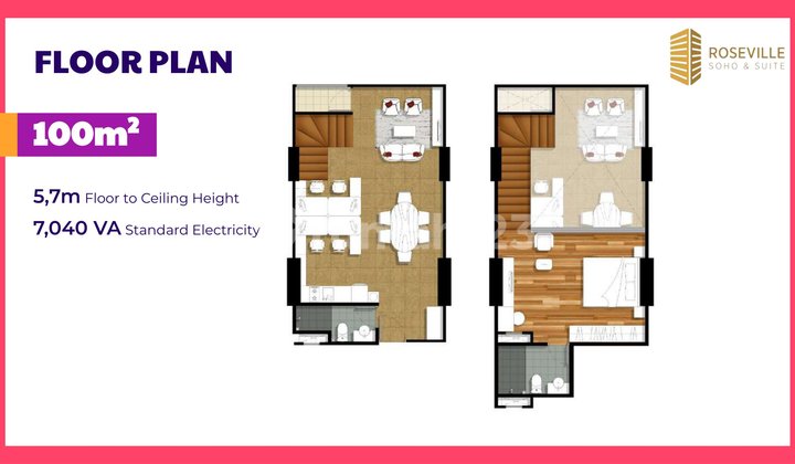 Soho Siap Pakai Free Bi Cheking Roseville Soho Dan Suites Bsd