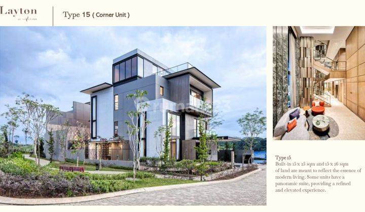 Show House Cluster Layton 15 Corner Navapark Bsd City 1