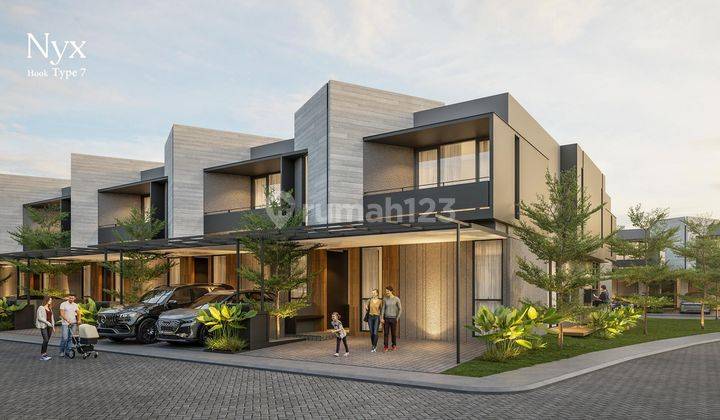 Rumah Baru Free Dp Dan Biaya Surat surat Cluster Khione Giantara Serpong 1