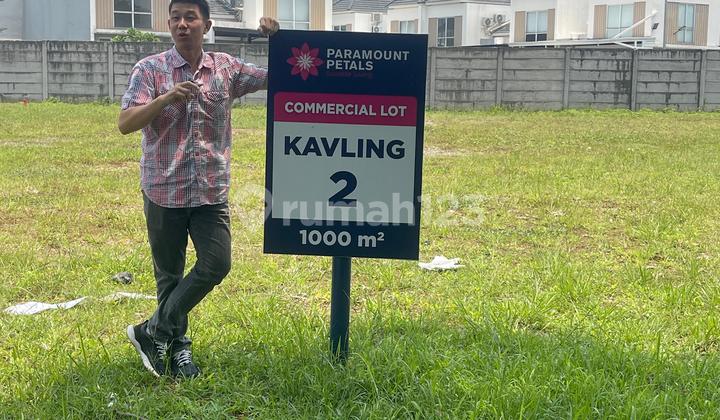KAVLING KOMERSIAL Siap Bangun Paramount Petal - Tangerang KAVLING KOMERSIAL Siap Bangun Paramount Petal - Tangerang