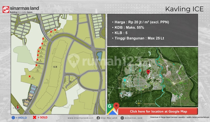 Kavling Komersial Terakhir bisa KPT Sebrang Ice Bsd City Kavling Komersial Terakhir bisa KPT Sebrang Ice Bsd City