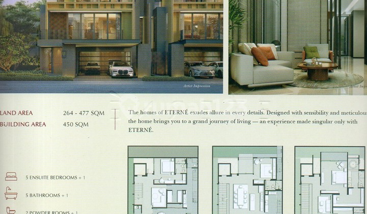 Last Unit Corner Free Down Payment - Cluster Eterne Enchante Residence BSD City