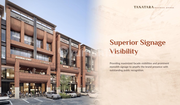 Tanatara Business Avenue Bsd City - Studio Loft Tanpa Dp Row 50