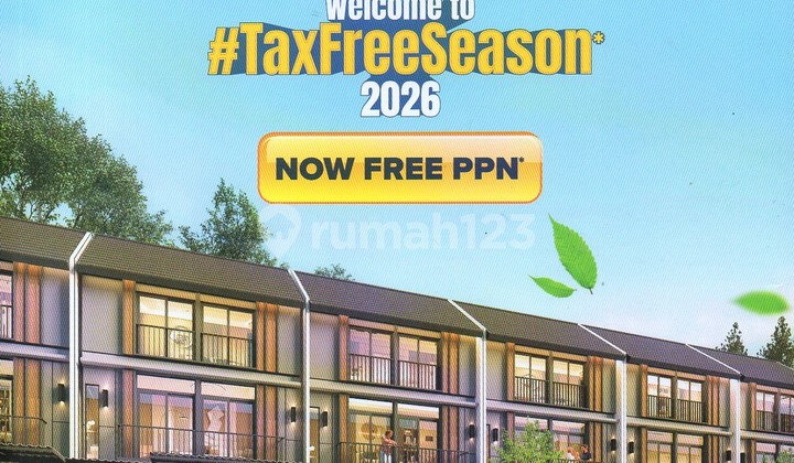 3 Floors Free VAT Cluster Anza Homes Gading Serpong - Mortgage Available