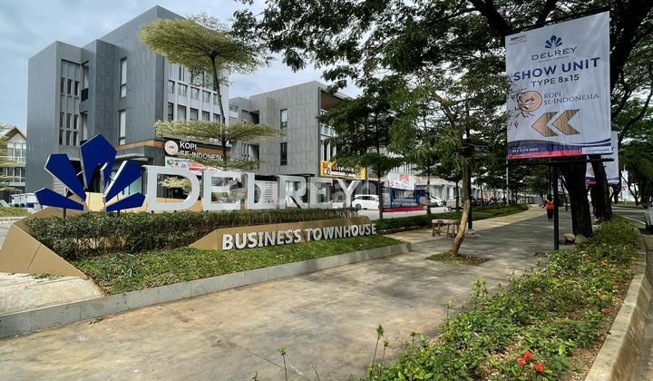 LEBAR 8 KPR TANPA DP RUKO DELREY BUSINESS TOWN HOUSE BSD CITY