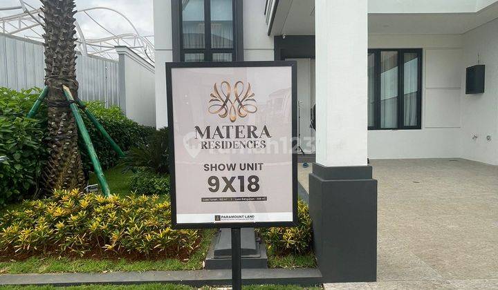 Last Unit Cluster Matera Residences Gading Serpong Type 9 2