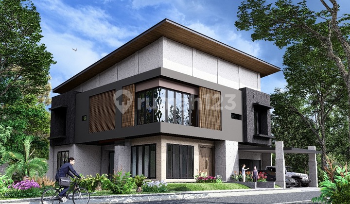 On Progres Corner Modern Tropical Collinare Foresta BSD City On Progres Corner Modern Tropical Collinare Foresta BSD City