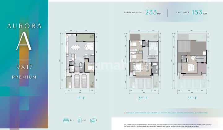 Type A Premium Largest - Finore Gading Serpong Cluster Limited Units !!! 2