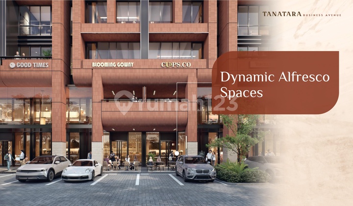 TANATARA BUSINESS AVENUE BSD CITY - GEDUNG LOFT DI ROW 50 HADAP JALAN RAYA