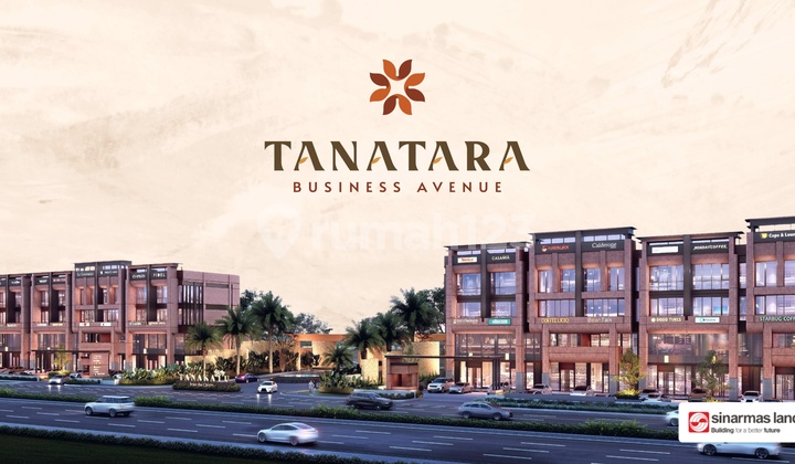 GEDUNG LOFT DI ROW 50 BSD CITY - TANATARA BUSINESS AVENUE KPR FREE DP