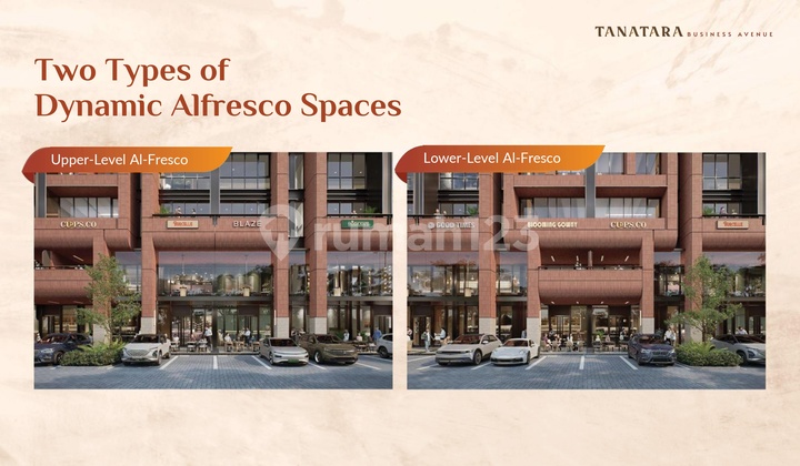 Gedung Strategis di Row 50 Bsd City - Studio Loft Tanatara Business Avenue