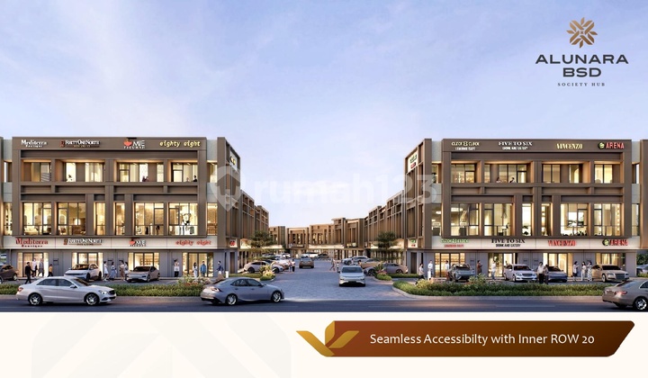 TERMURAH TANPA DP RUKO 2 LANTAI ALUNARA BSD CITY
