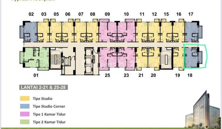 Termurah Jual Bu Apartemen Full Furnished Casa De Parco Bsd City 2