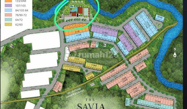 Jual Cepat The Savia Bsd City Type Terbesar Depan Sport Club 2