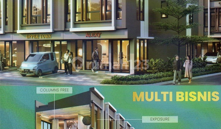 COMERSIO RUKO 3 LANTAI BSD CITY ONLY Rp. 1,8 Man Dekat TolI