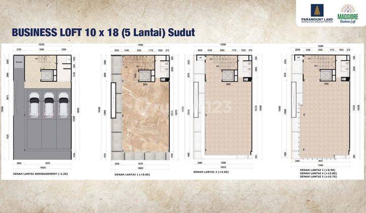 Gedung 5 Lantai Siap Pakai Maggiore Business Loft Gading Serpong 2