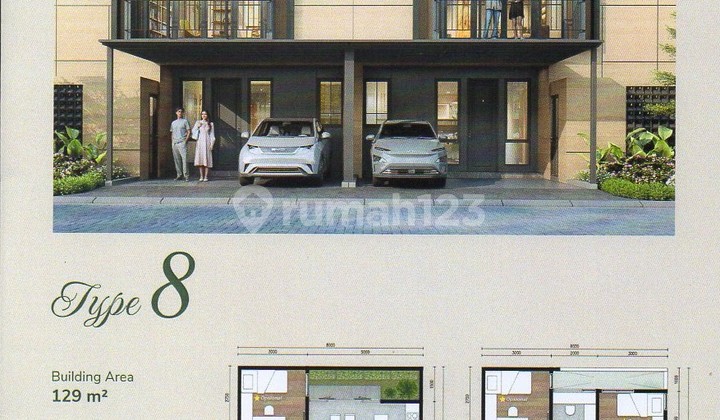 Cluster Castillo At Terravia BSD City - Lebar 8 Boulevard Utama KPR Free DP Cluster Castillo At Terravia BSD City - Lebar 8 Boulevard Utama KPR Free DP
