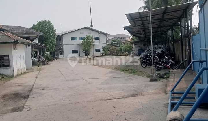For Sale Land with Warehouse Building, Jl. Kamal Raya, Tegal Alur