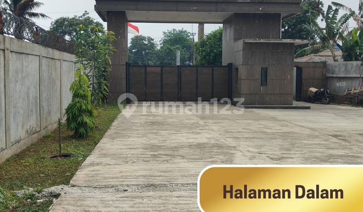 Dijual / Disewakan Tanah dan Bangunan Pabrik Gunung Putri, Bogor