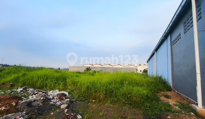 Dijual tanah cocok untuk gudang di kawasan pergudangan 100