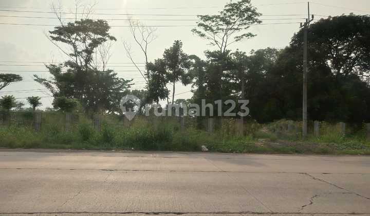 For sale land + factory on Jl.Raya Cikande - Rangkasbitung