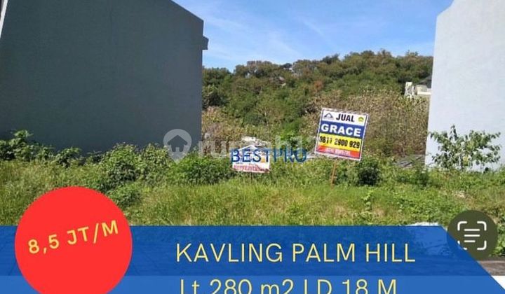 Tanah di Perumahan Palm Hill 1