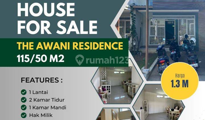 Rumah di jual Cepat di Cluster The Awani Residence  1