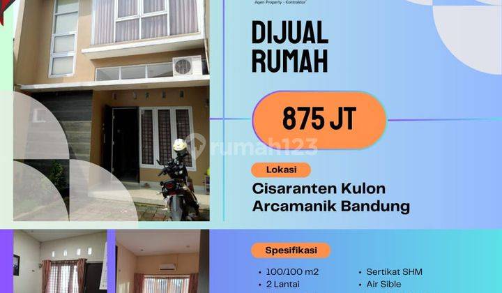 Rumah Minimalis 2 Lantai Di Jual Cepat Di Cisaranten Arcmanik 1